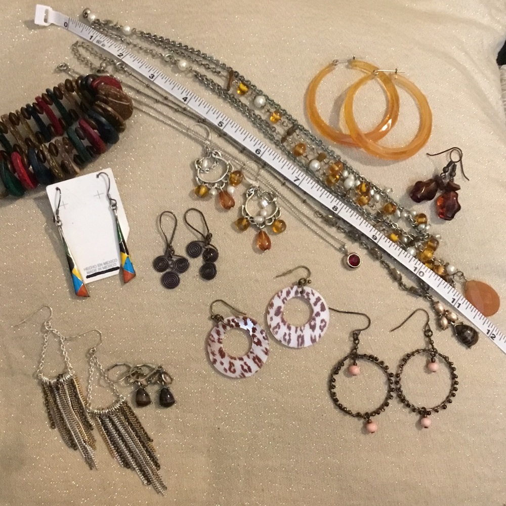 🛍GRAB BAG JEWELRY - BROWN